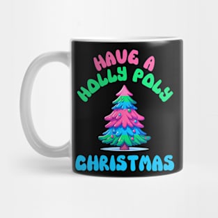 Have a Holly Poly Christmas Polyamorous Pride Mug